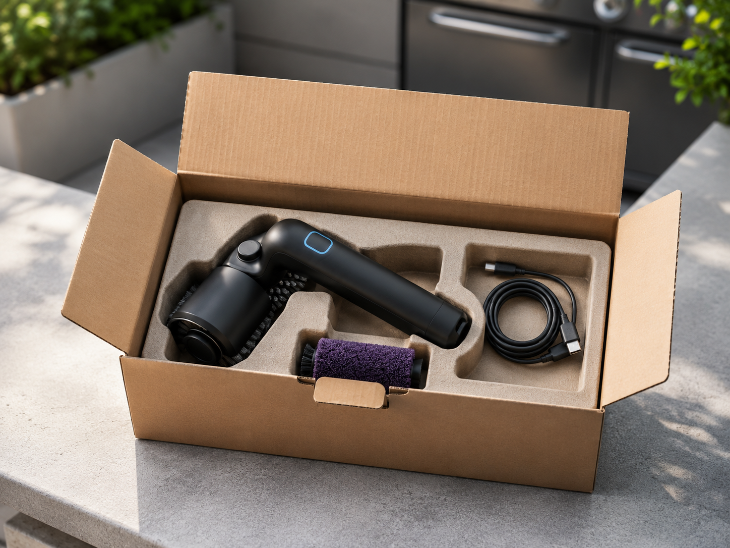 GrillWizz package ready for shipping